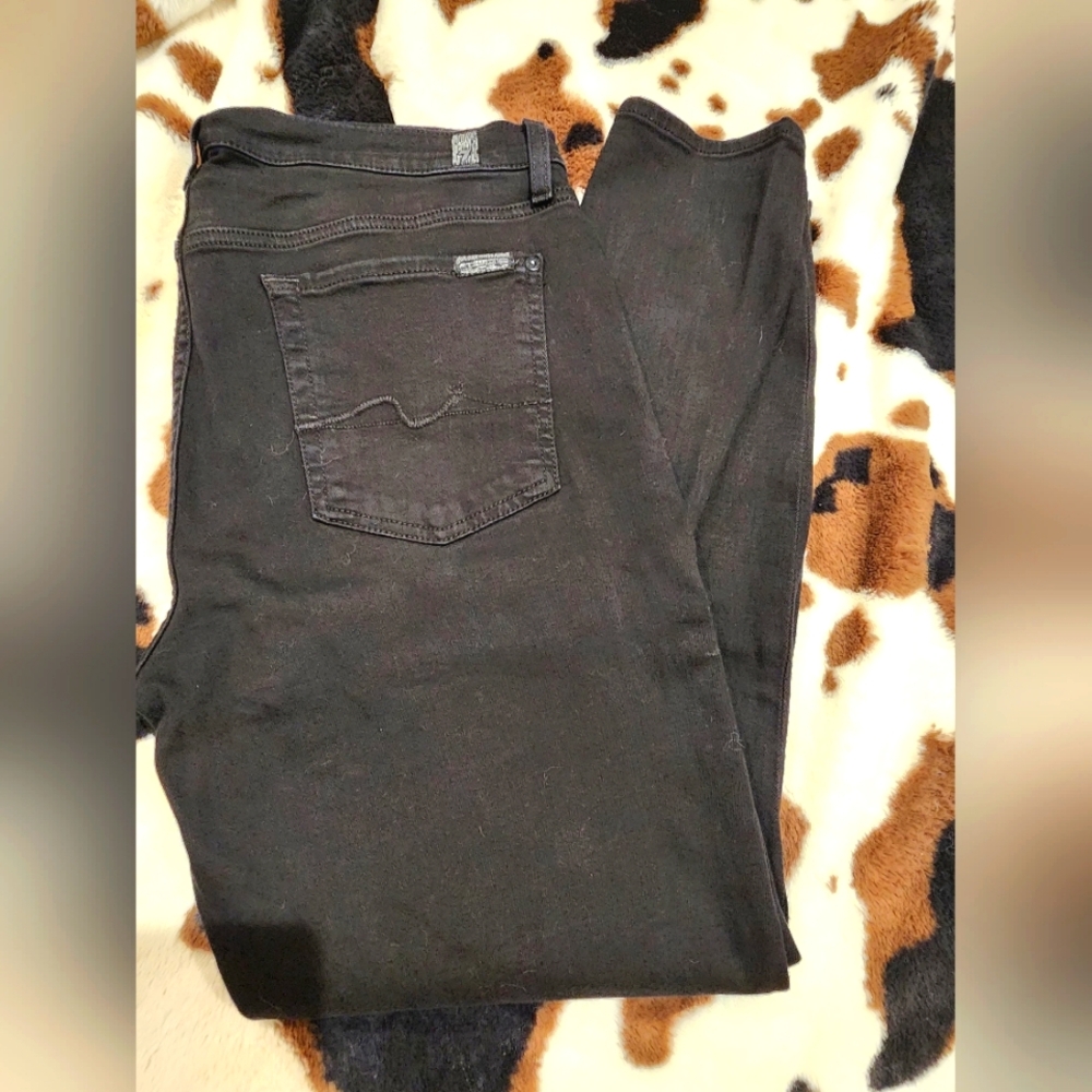 Womans 7 For All Mankind High Waist Ankle Gwenevere Jean